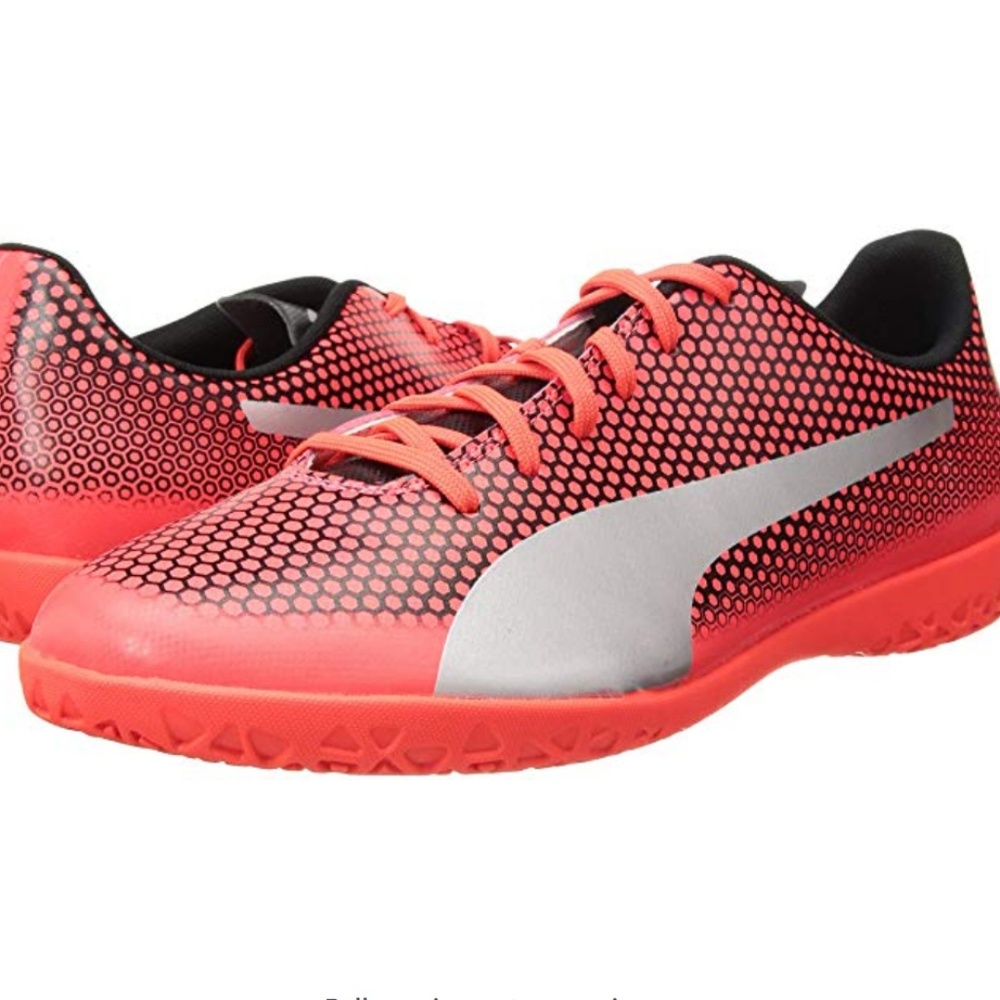 PUMA Spirit IT Red-Silver-Black Sz 11.5 US 104497